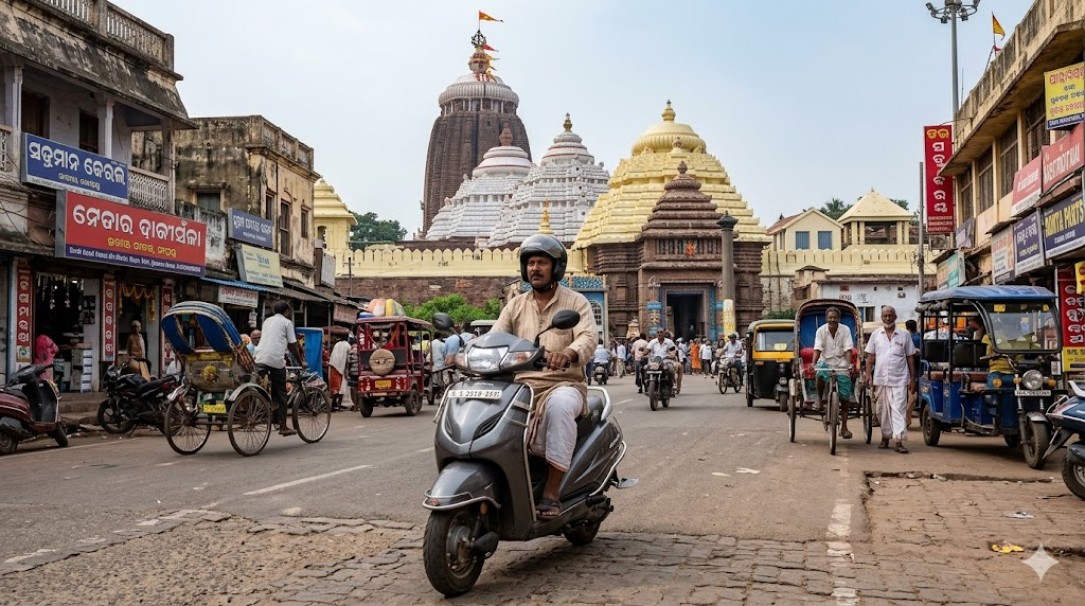 Explore Hidden Gems of Puri on a  bike