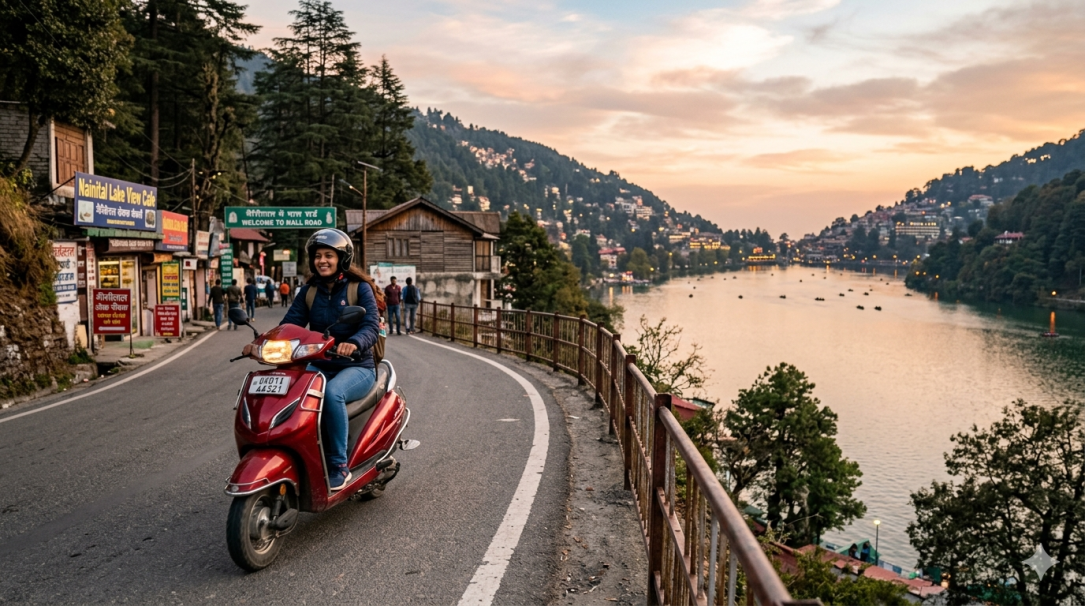 Why Renting a Scooter in Kathgodam Makes Your Nainital Trip Better