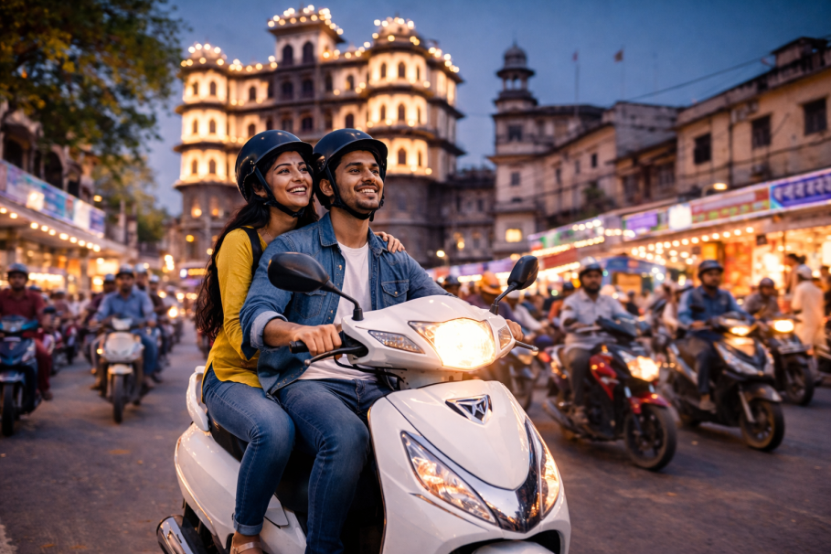 How renting a scooter in indore made my trip easy and enjoyable