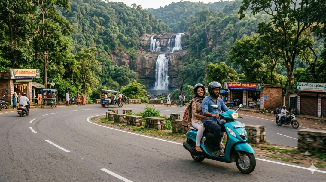 One Day Bike Trip from Varanasi to Devdari Waterfall